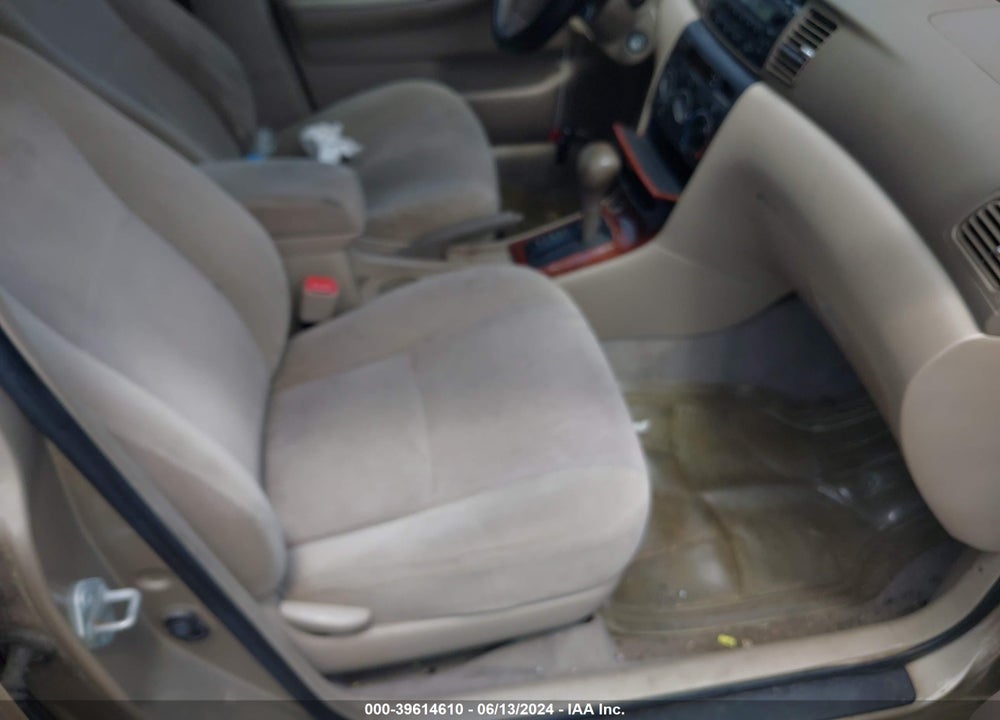 2006 TOYOTA COROLLA LE VIN: 2T1BR32E66C592141