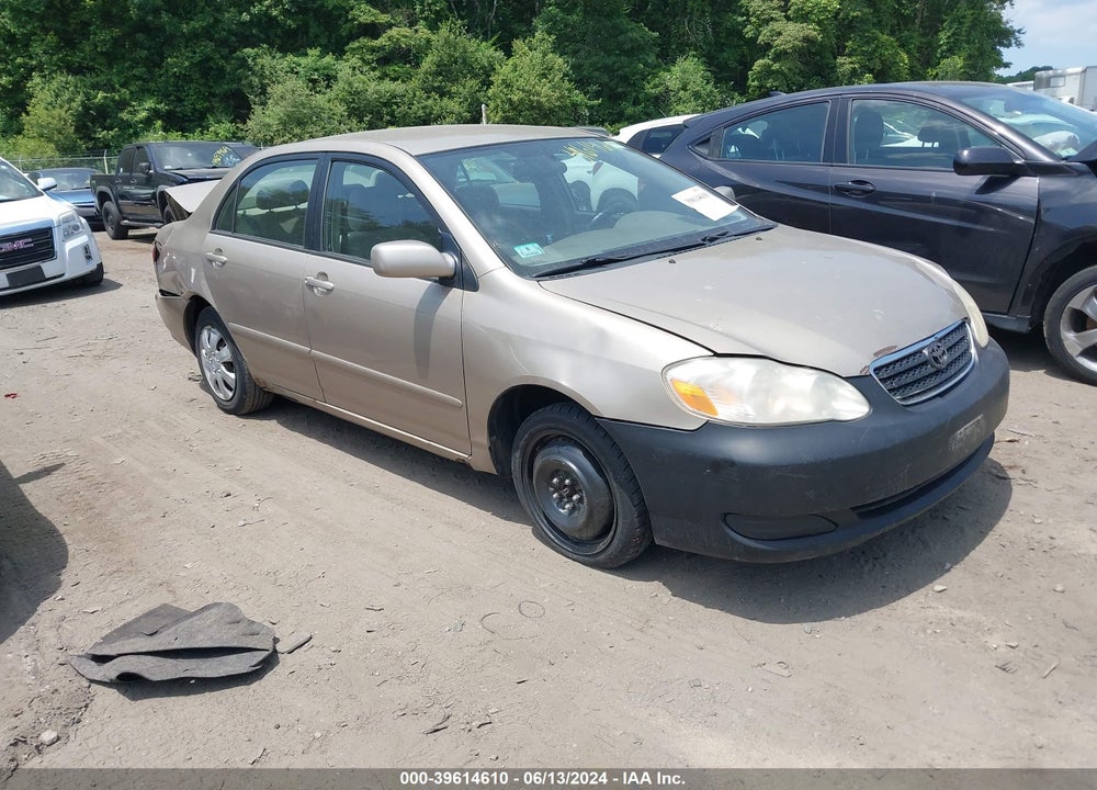 2006 TOYOTA COROLLA LE VIN: 2T1BR32E66C592141