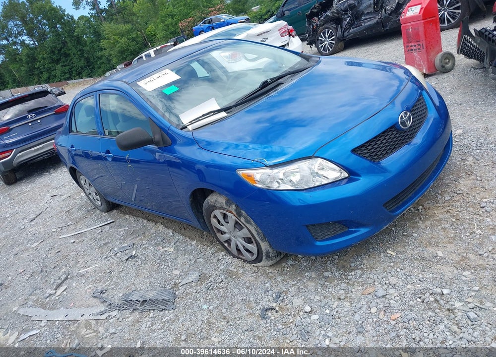 2010 TOYOTA COROLLA LE VIN: JTDBU4EE8A9116780