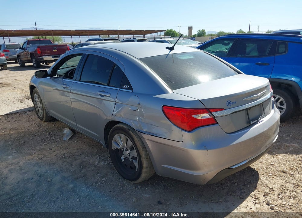 2014 CHRYSLER 200 LX VIN: 1C3CCBAB9EN170405