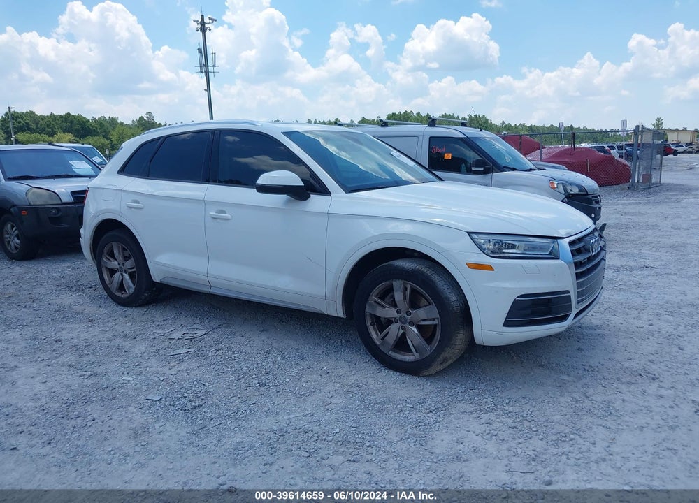 2018 AUDI Q5 2.0T PREMIUM/2.0T TECH PREMIUM VIN: WA1ANAFY1J2018614