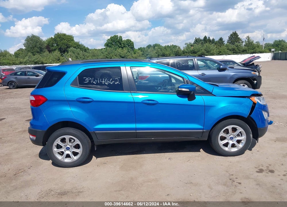 2018 FORD ECOSPORT SE VIN: MAJ6P1ULXJC226925