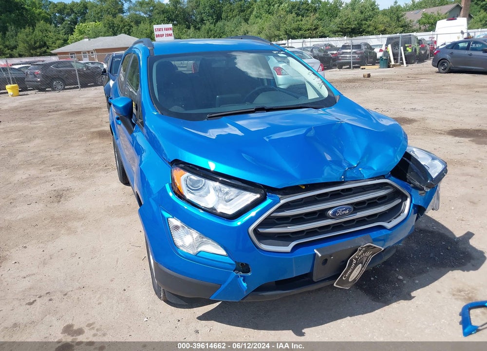 2018 FORD ECOSPORT SE VIN: MAJ6P1ULXJC226925
