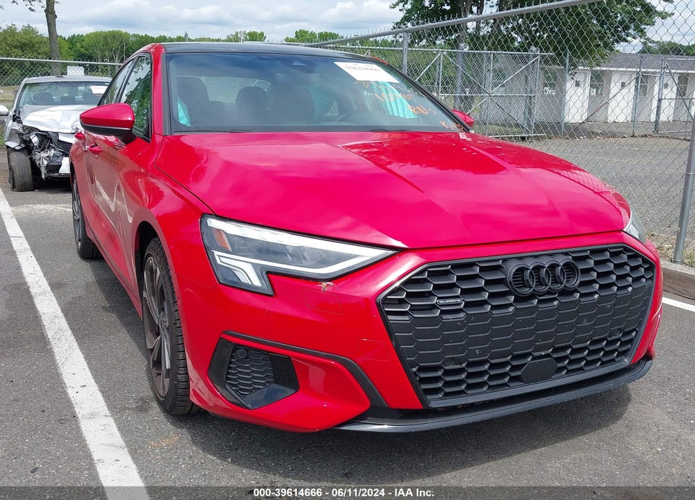 2023 AUDI A3 PREMIUM 40 TFSI QUATTRO S TRONIC VIN: WAUGUDGY6PA068309