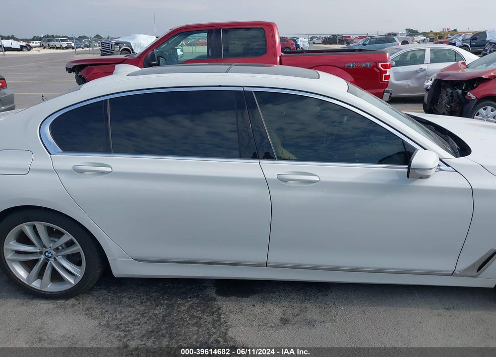 2016 BMW 750I VIN: WBA7F0C55GGL99927