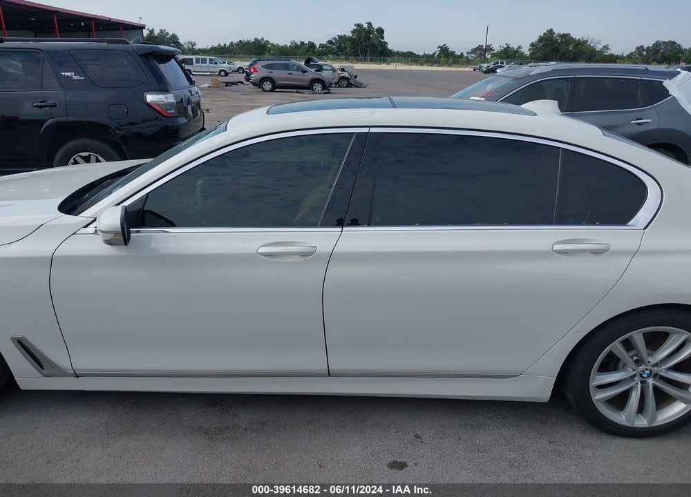 2016 BMW 750I VIN: WBA7F0C55GGL99927