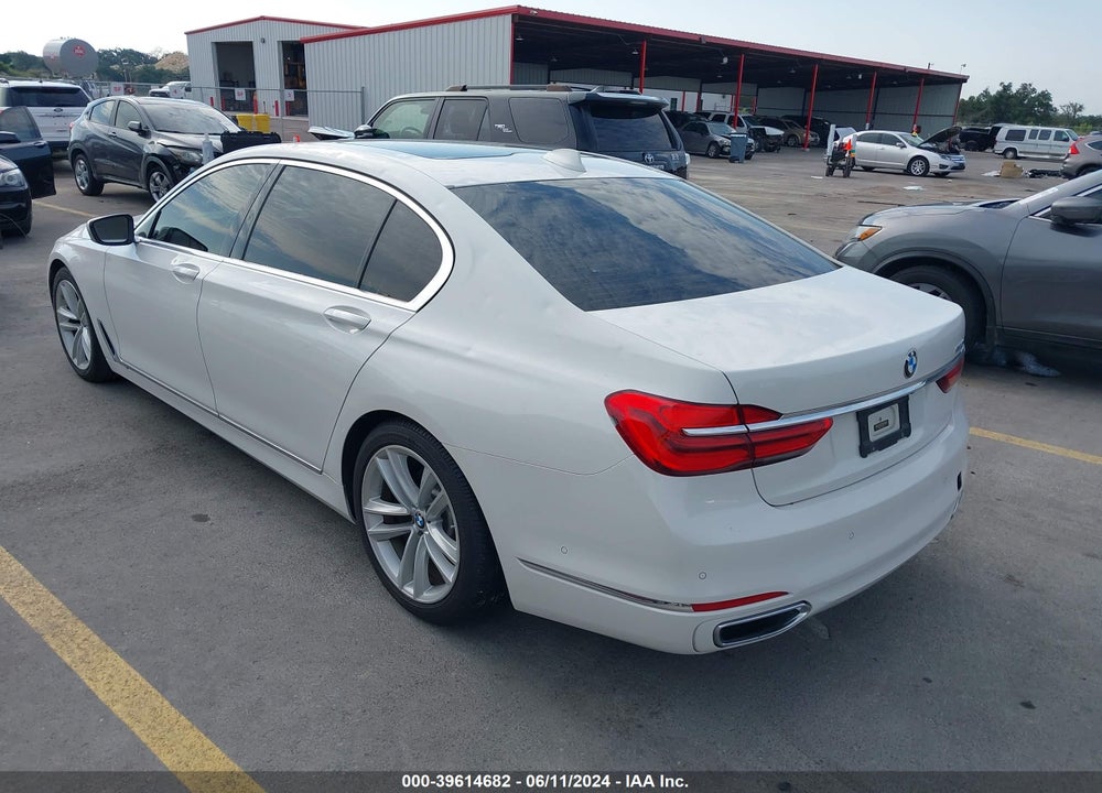 2016 BMW 750I VIN: WBA7F0C55GGL99927