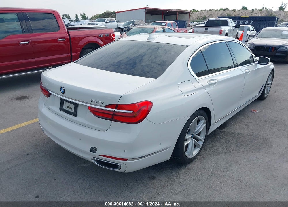 2016 BMW 750I VIN: WBA7F0C55GGL99927