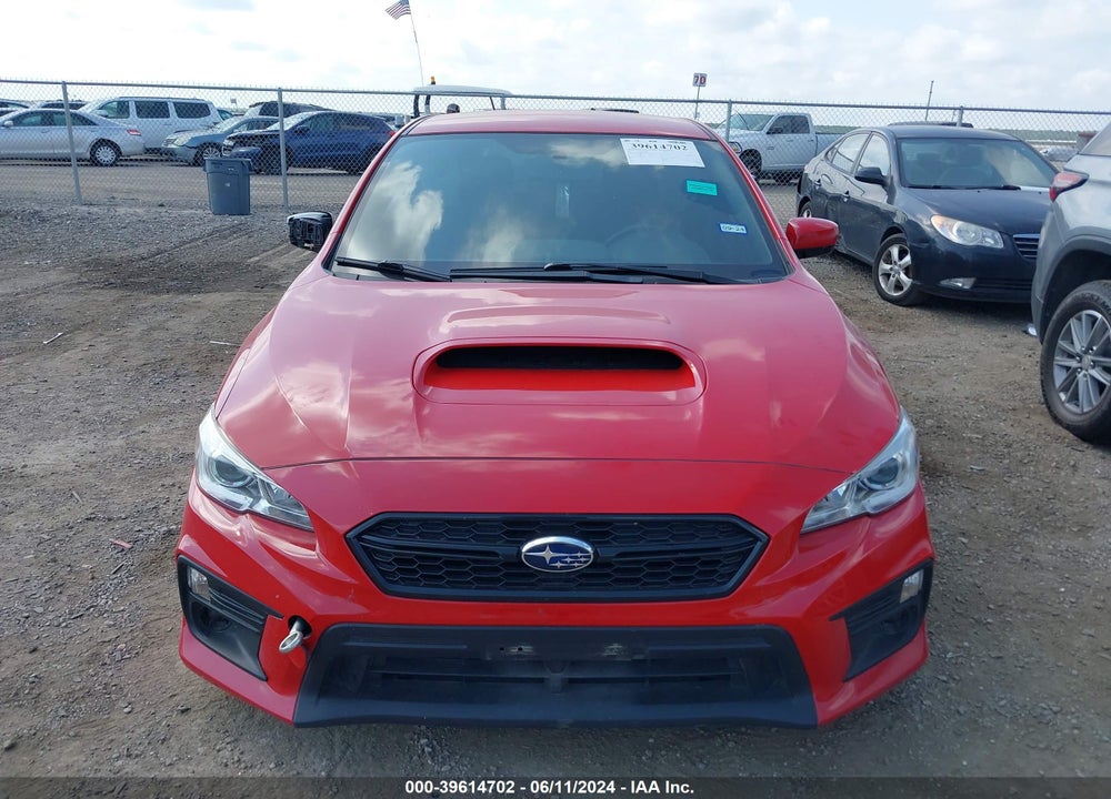 2019 SUBARU WRX VIN: JF1VA1A60K9829893