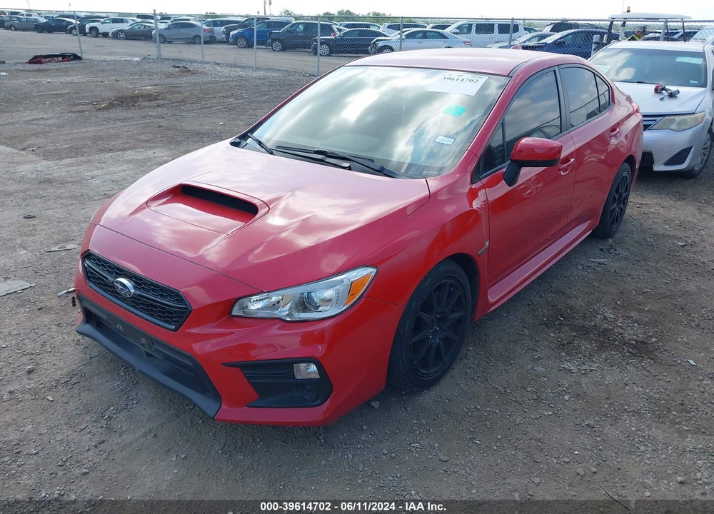2019 SUBARU WRX VIN: JF1VA1A60K9829893