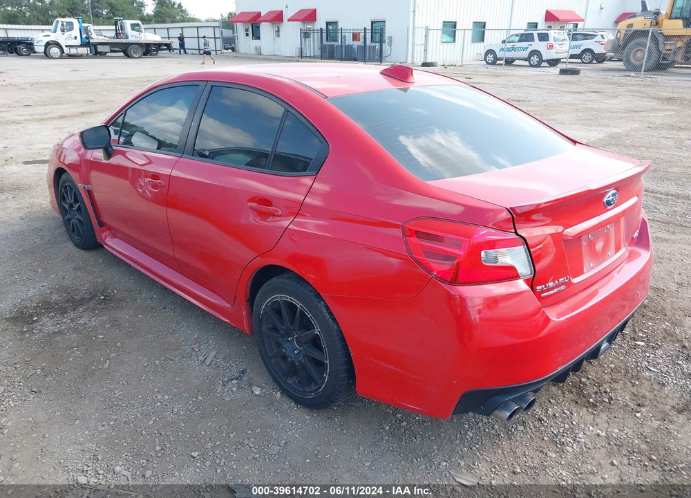 2019 SUBARU WRX VIN: JF1VA1A60K9829893