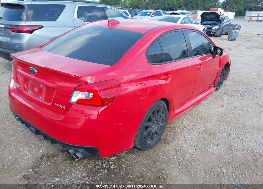 2019 SUBARU WRX VIN: JF1VA1A60K9829893
