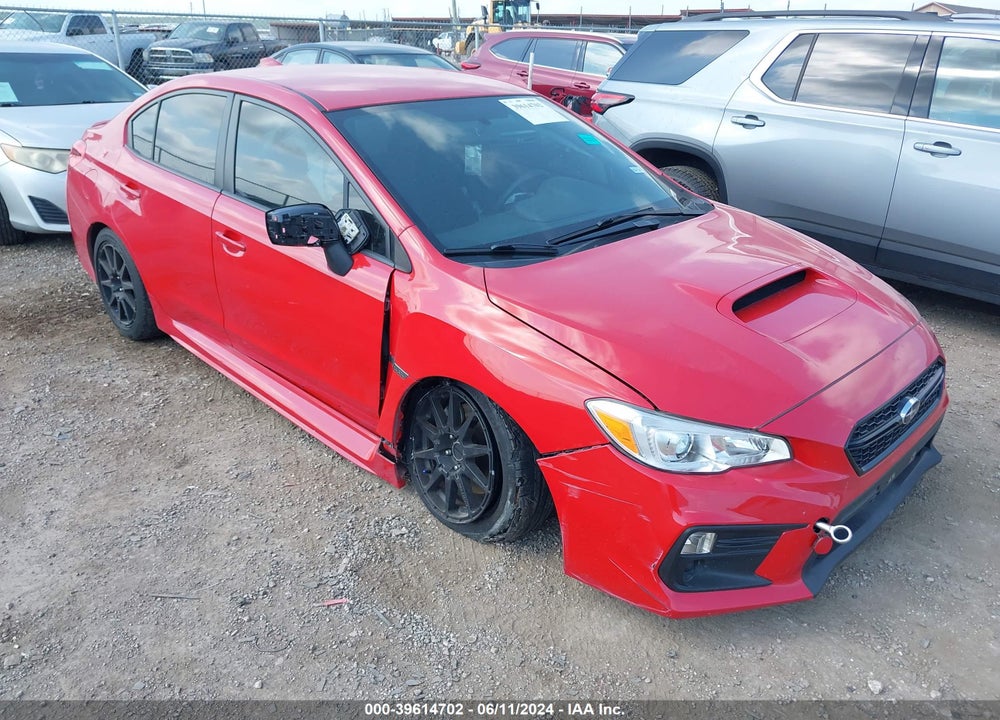 2019 SUBARU WRX VIN: JF1VA1A60K9829893