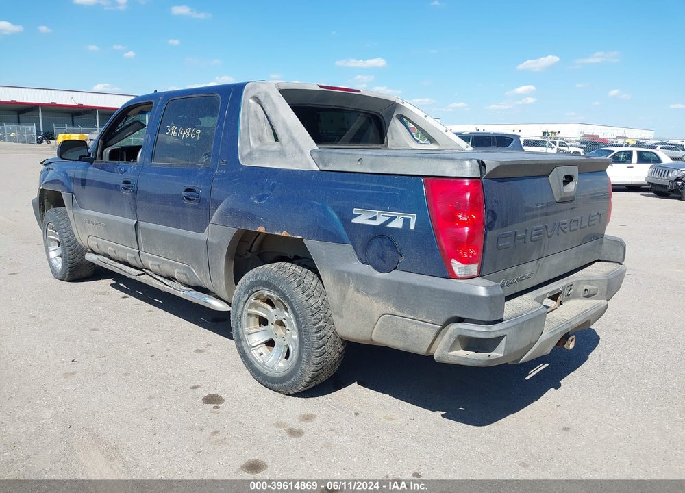 2006 CHEVROLET AVALANCHE 1500 Z71 VIN: 3GNEK12Z36G240088