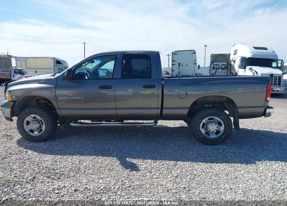 2004 DODGE RAM 2500 VIN: 3D7KU28C74G141422