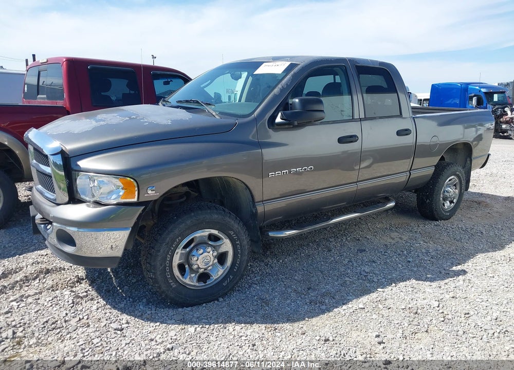 2004 DODGE RAM 2500 VIN: 3D7KU28C74G141422
