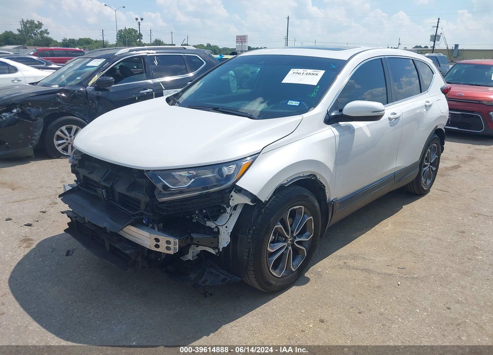 2022 HONDA CR-V 2WD EX VIN: 5J6RW1H57NL001769