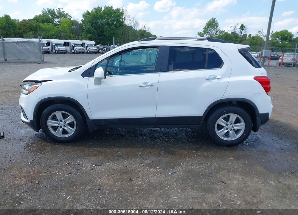 2019 CHEVROLET TRAX LT VIN: 3GNCJLSB6KL248258