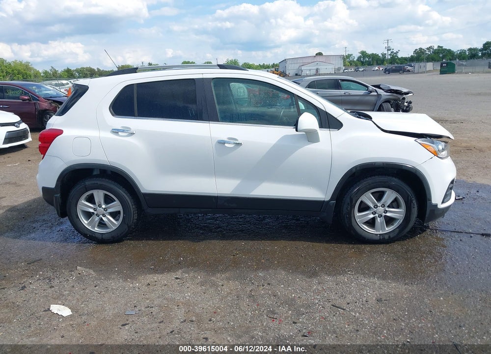 2019 CHEVROLET TRAX LT VIN: 3GNCJLSB6KL248258