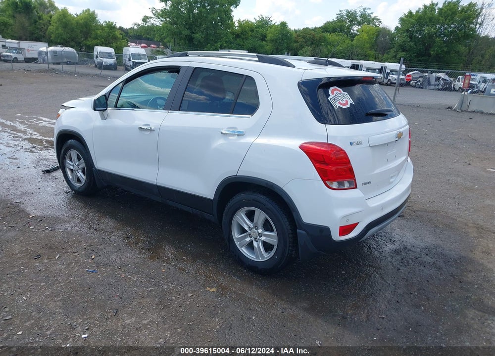 2019 CHEVROLET TRAX LT VIN: 3GNCJLSB6KL248258