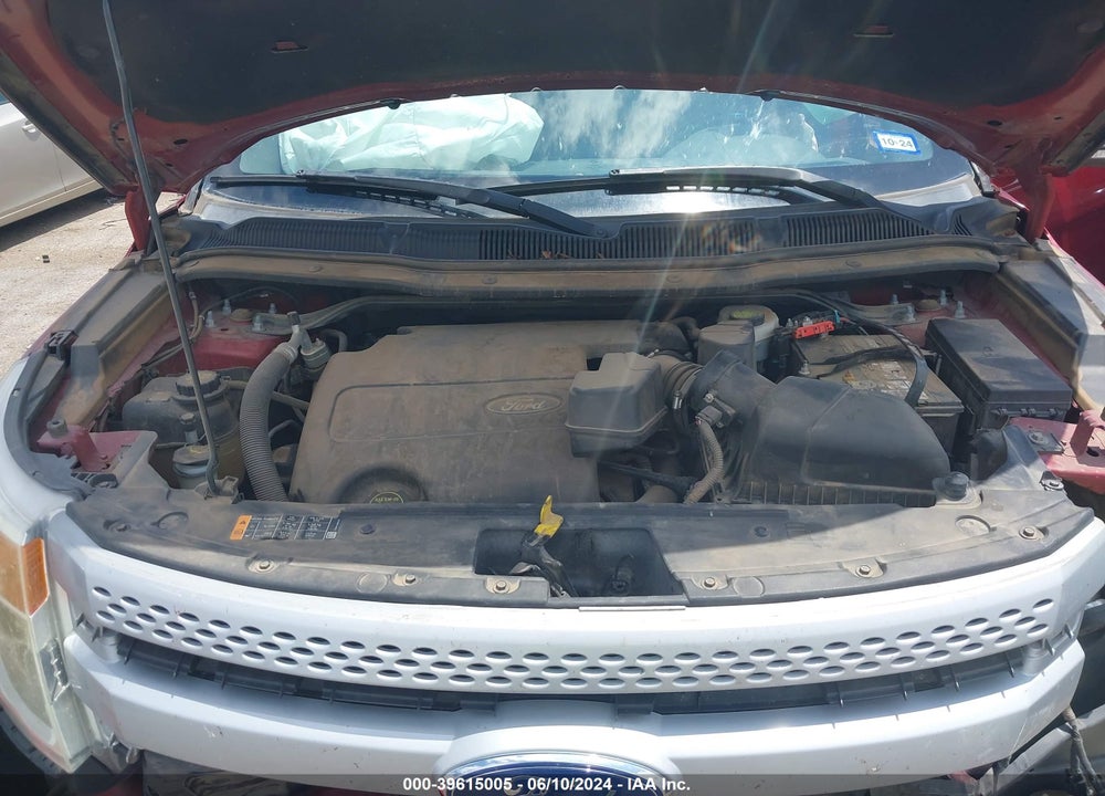 2013 FORD EXPLORER XLT VIN: 1FM5K7D85DGC86123