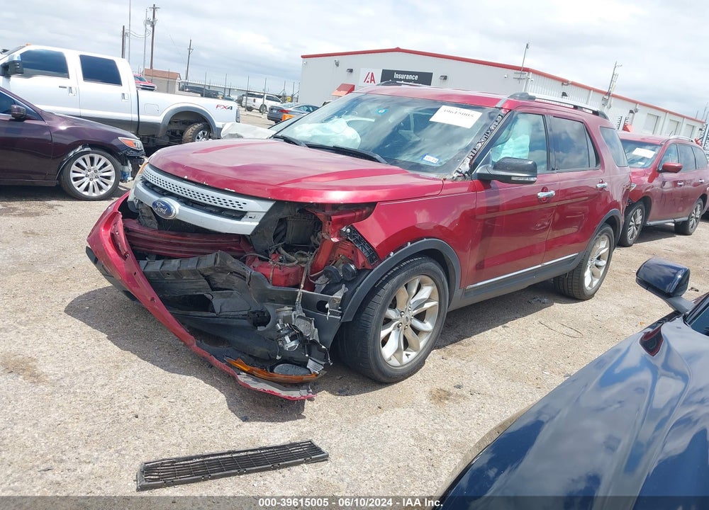 2013 FORD EXPLORER XLT VIN: 1FM5K7D85DGC86123