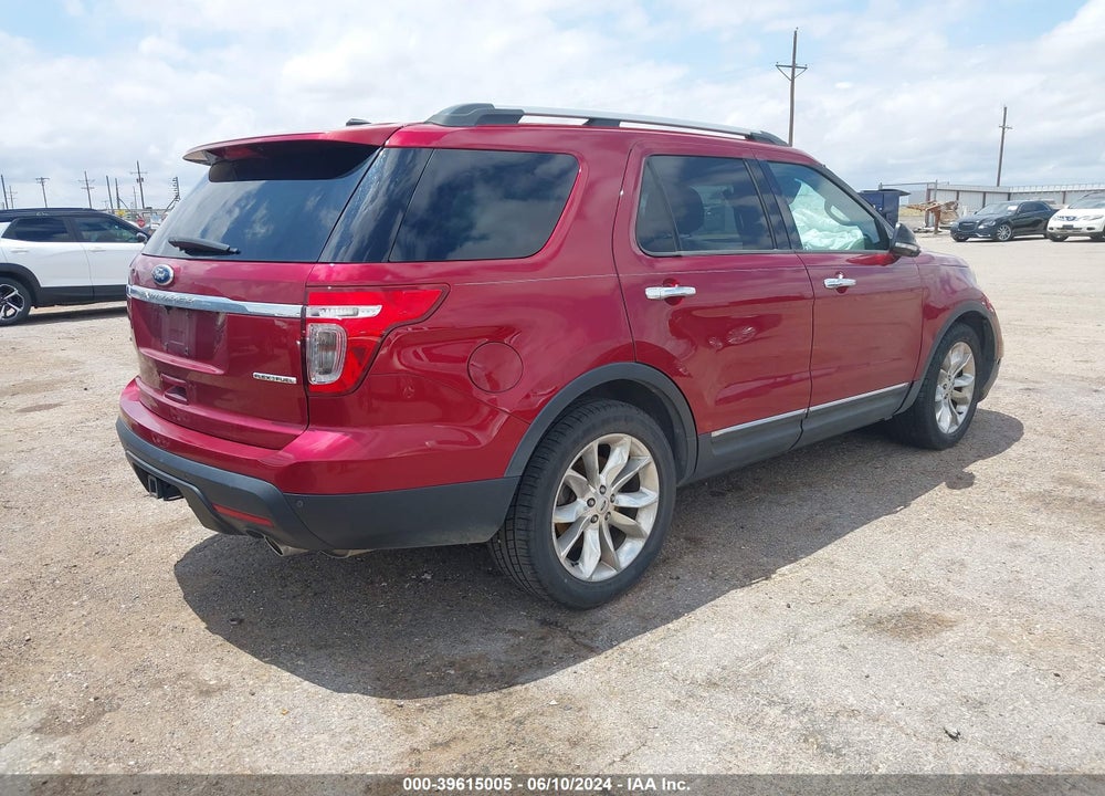 2013 FORD EXPLORER XLT VIN: 1FM5K7D85DGC86123