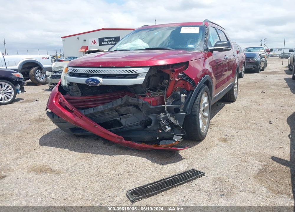 2013 FORD EXPLORER XLT VIN: 1FM5K7D85DGC86123