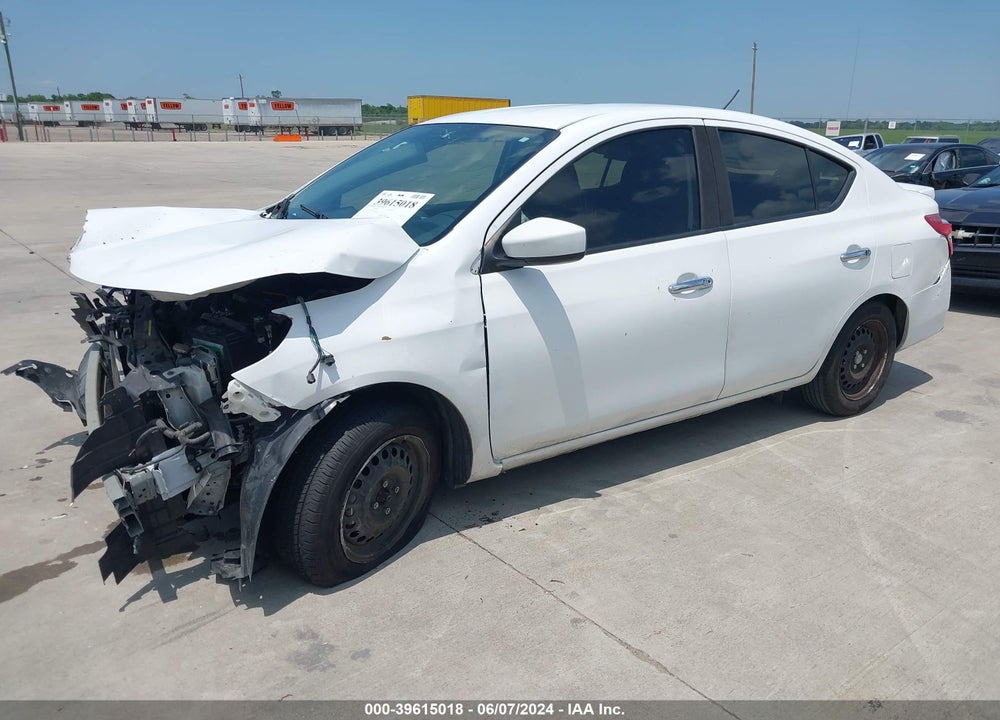 2019 NISSAN VERSA 1.6 SV VIN: 3N1CN7AP2KL859862