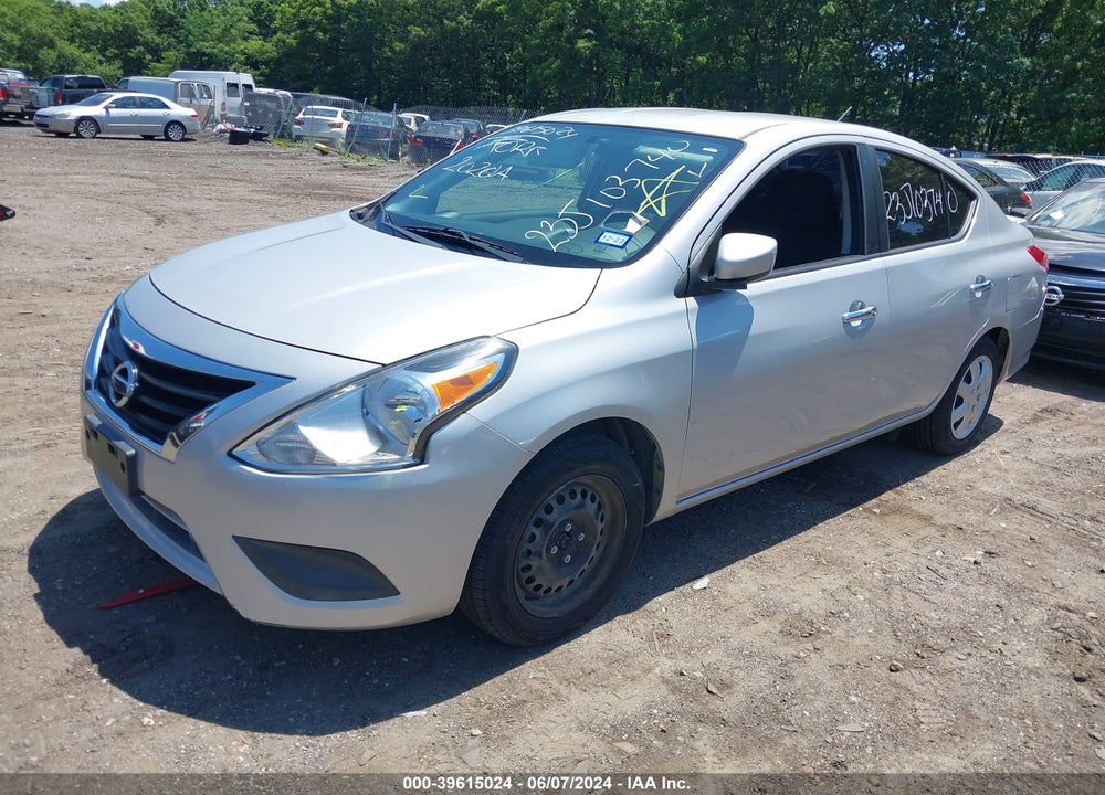 2019 NISSAN VERSA 1.6 SV VIN: 3N1CN7AP4KL867199