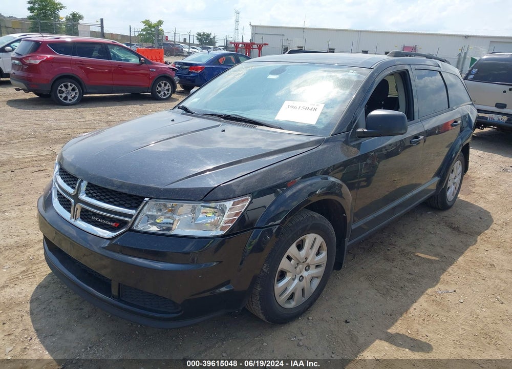2018 DODGE JOURNEY SE VIN: 3C4PDCAB1JT428085