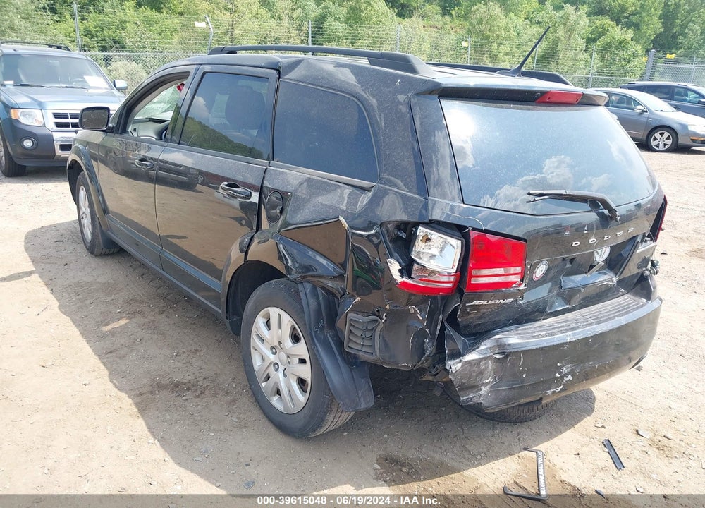 2018 DODGE JOURNEY SE VIN: 3C4PDCAB1JT428085