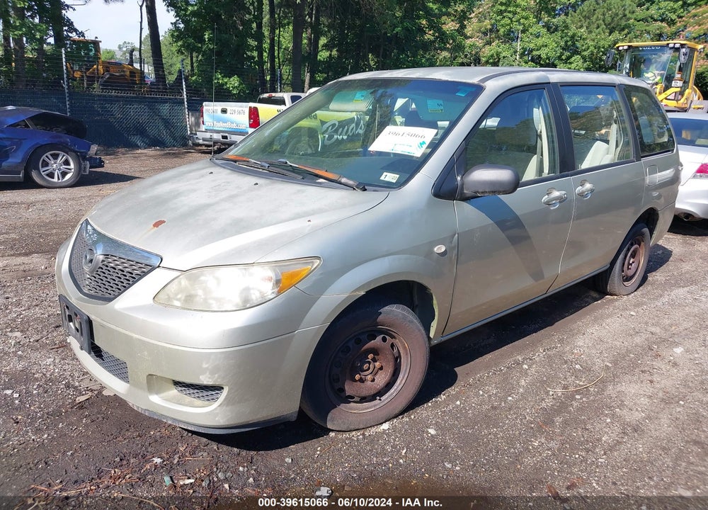 2005 MAZDA MPV LX-SV VIN: JM3LW28A750551402