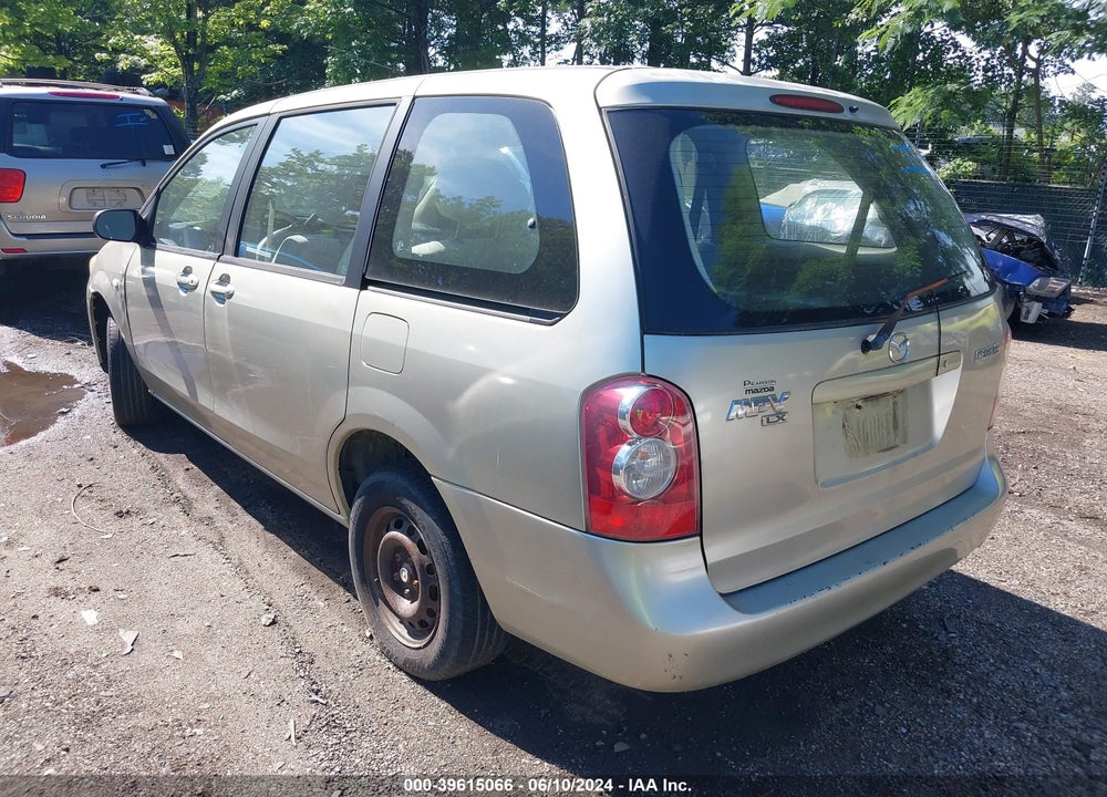 2005 MAZDA MPV LX-SV VIN: JM3LW28A750551402