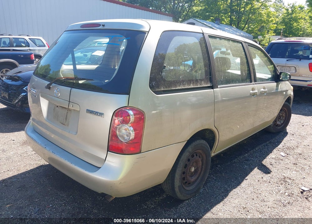 2005 MAZDA MPV LX-SV VIN: JM3LW28A750551402