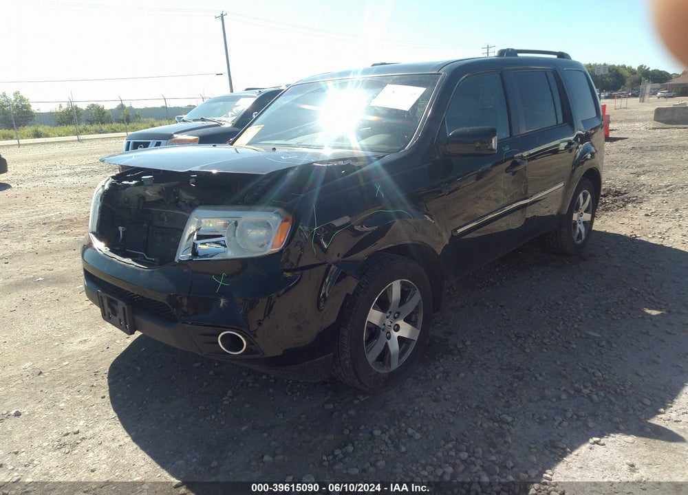 2012 HONDA PILOT TOURING VIN: 5FNYF4H97CB011062