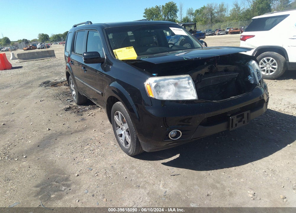 2012 HONDA PILOT TOURING VIN: 5FNYF4H97CB011062