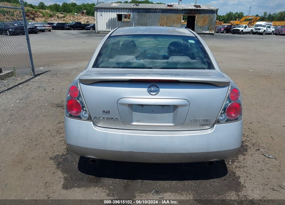 2006 NISSAN ALTIMA 3.5 SE VIN: 1N4BL11D56C124639