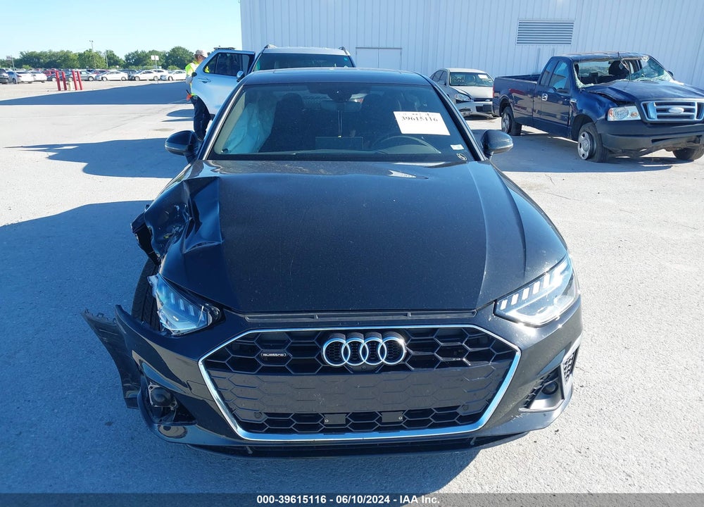 2023 AUDI A4 PREMIUM PLUS 45 TFSI S LINE QUATTRO S TRONIC VIN: WAUEAAF47PN003376