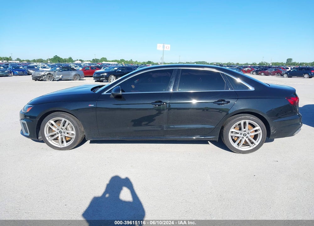 2023 AUDI A4 PREMIUM PLUS 45 TFSI S LINE QUATTRO S TRONIC VIN: WAUEAAF47PN003376