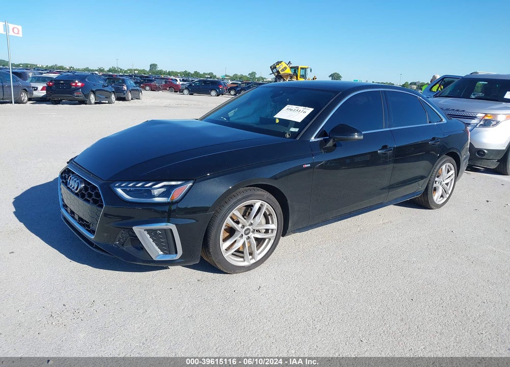 2023 AUDI A4 PREMIUM PLUS 45 TFSI S LINE QUATTRO S TRONIC VIN: WAUEAAF47PN003376