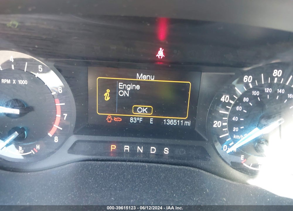 2015 FORD FUSION SE VIN: 1FA6P0HD6F5101686