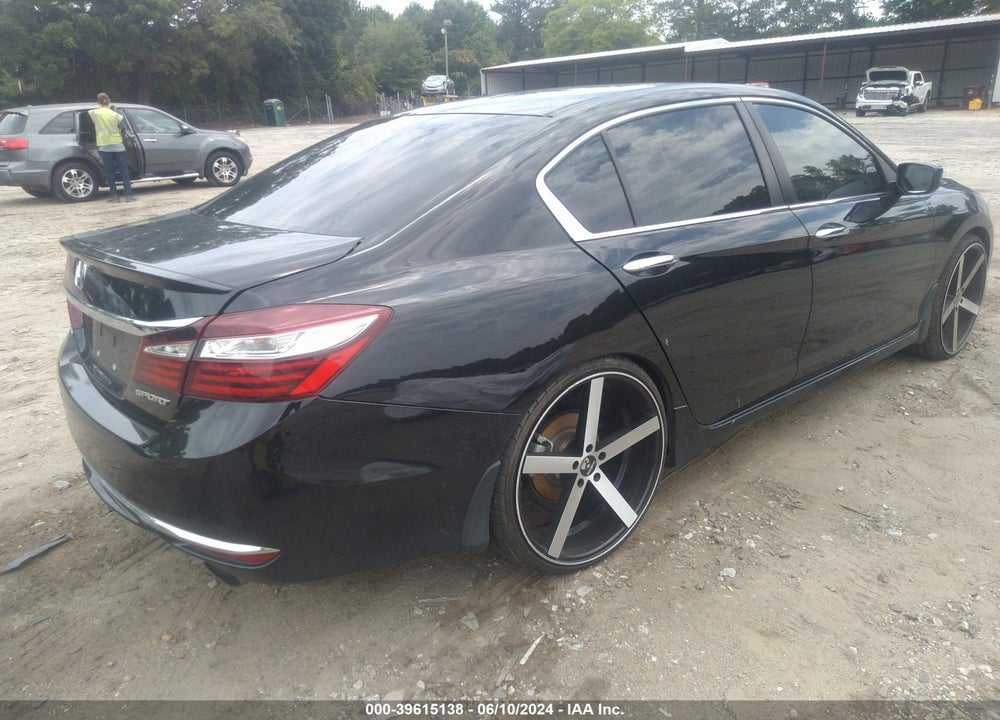 2016 HONDA ACCORD SPORT VIN: 1HGCR2F56GA084915