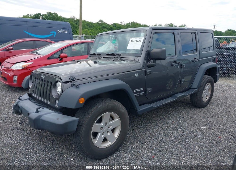2018 JEEP WRANGLER JK UNLIMITED SPORT S 4X4 VIN: 1C4BJWDG0JL931629