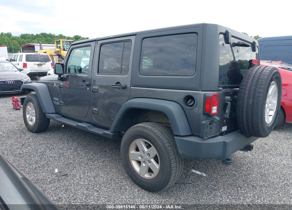 2018 JEEP WRANGLER JK UNLIMITED SPORT S 4X4 VIN: 1C4BJWDG0JL931629