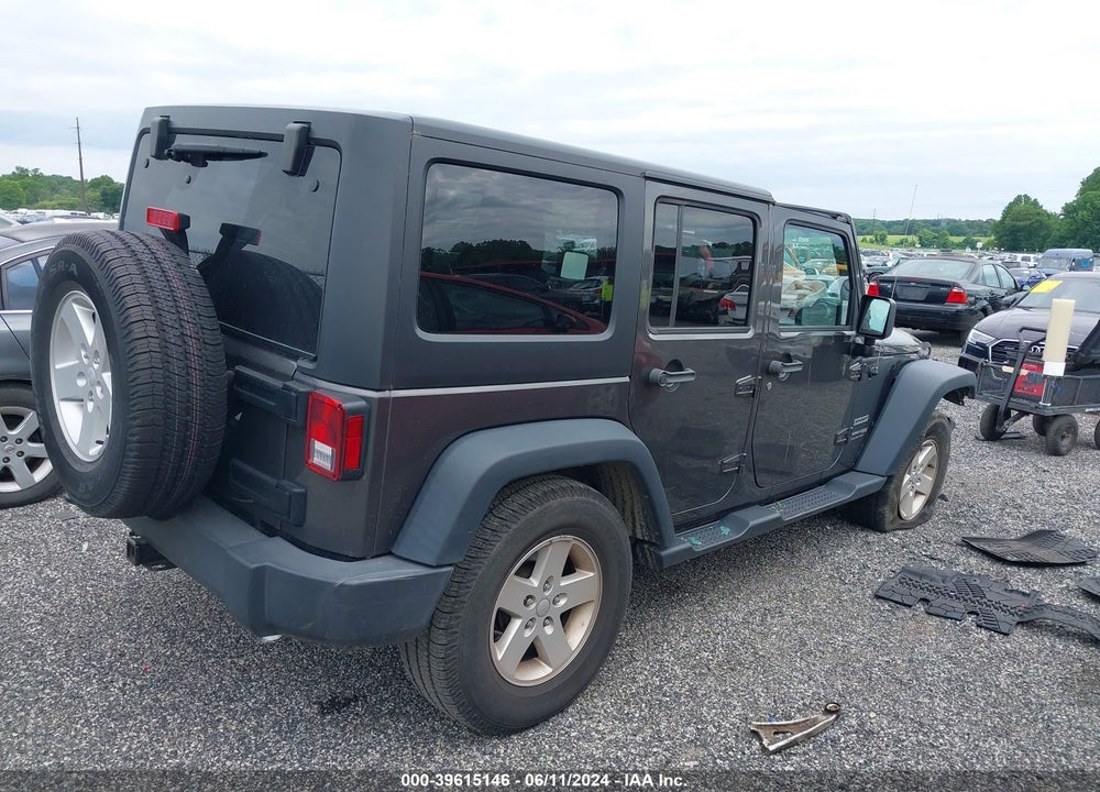 2018 JEEP WRANGLER JK UNLIMITED SPORT S 4X4 VIN: 1C4BJWDG0JL931629