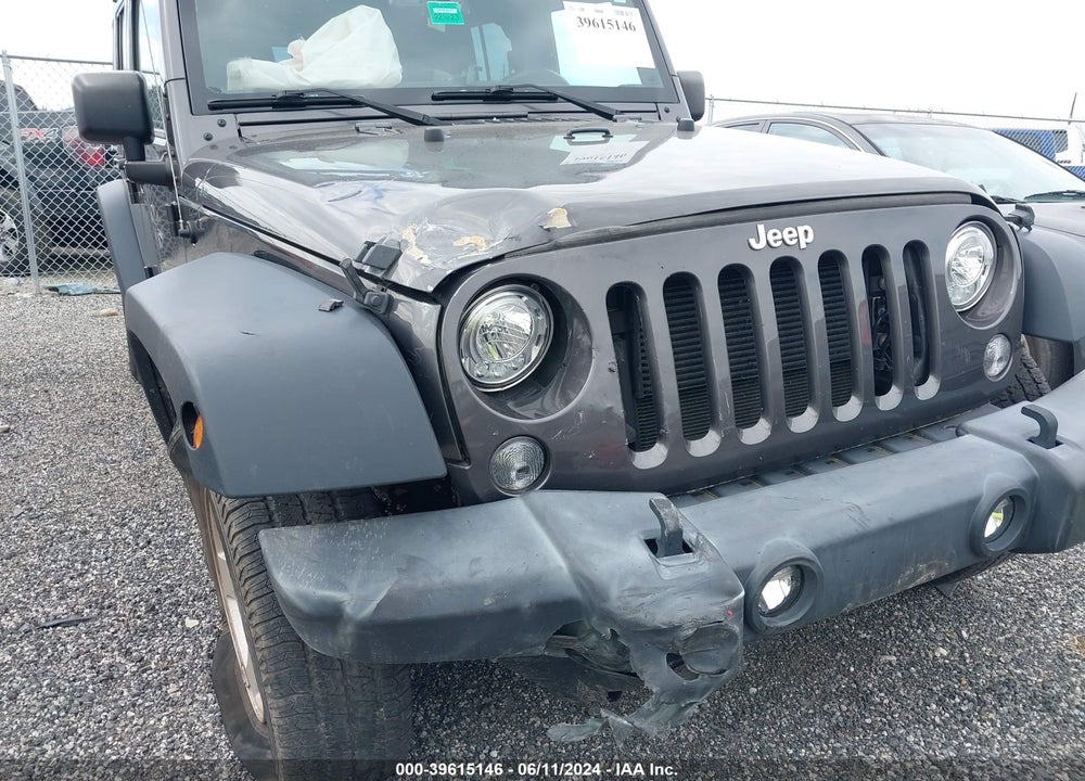 2018 JEEP WRANGLER JK UNLIMITED SPORT S 4X4 VIN: 1C4BJWDG0JL931629
