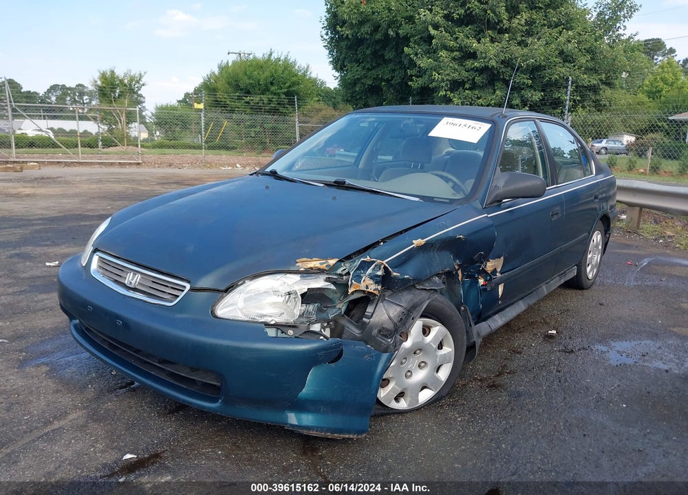 1998 HONDA CIVIC LX VIN: 2HGEJ6679WH579893