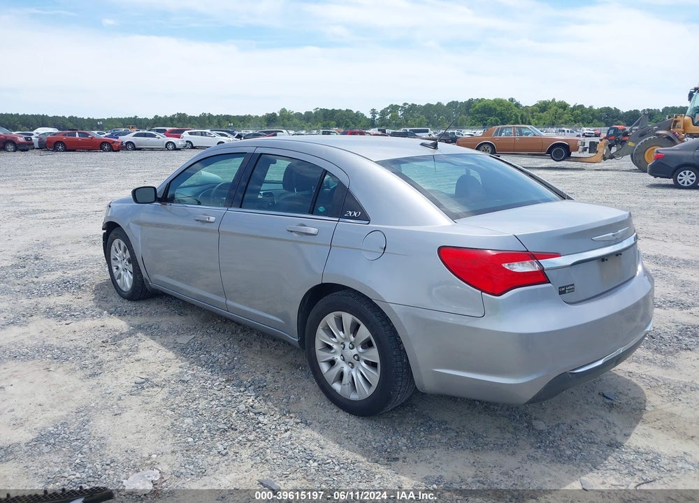 2014 CHRYSLER 200 LX VIN: 1C3CCBAB9EN123827