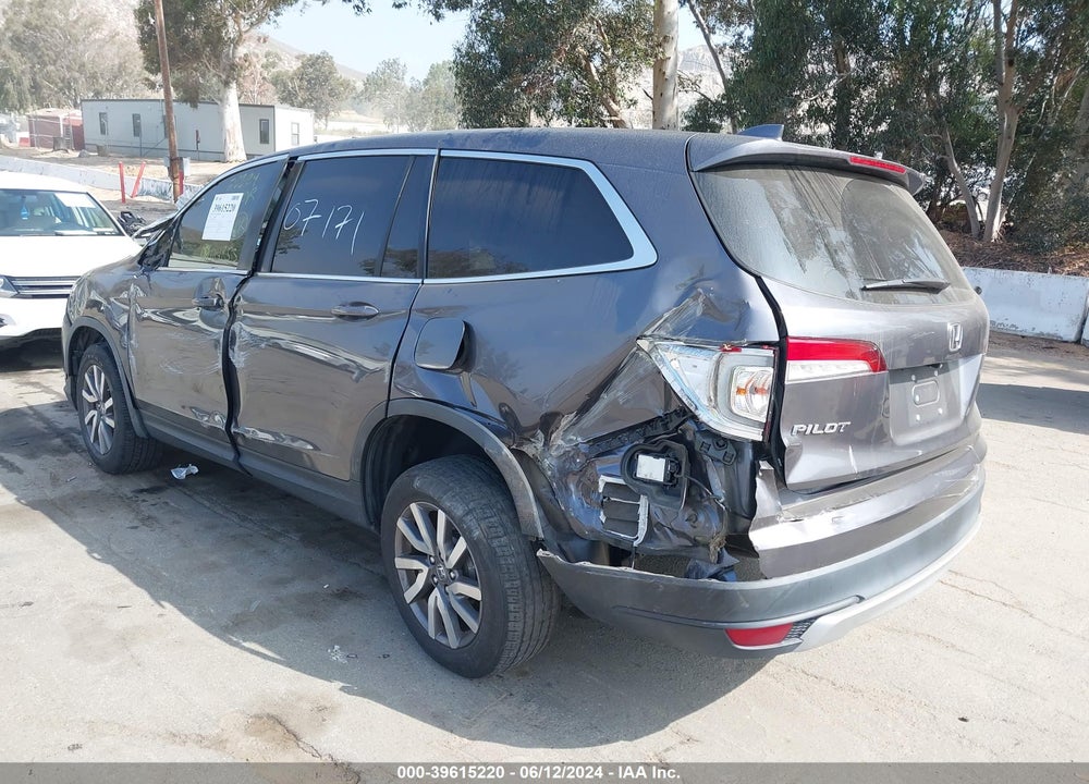 2019 HONDA PILOT EX-L VIN: 5FNYF5H57KB014853